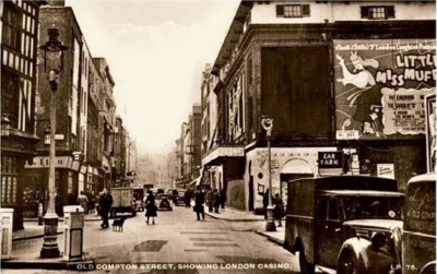 22-28 Old Compton Street 1950 - Prince Edward Theatre.jpg. Click on the picture to enlarge